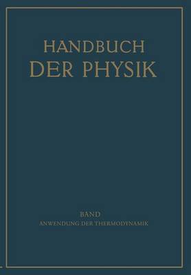 Cover of Anwendung der Thermodynamik