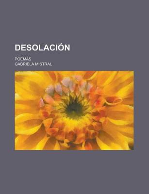 Book cover for Desolacion; Poemas