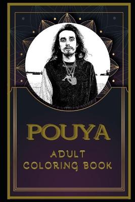 Book cover for Pouya Adult Coloring Book