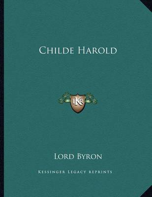 Book cover for Childe Harold