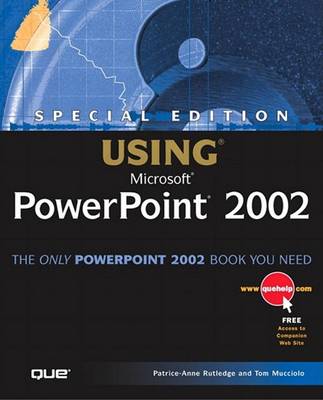 Book cover for Using Microsoft Powerpoint 2002