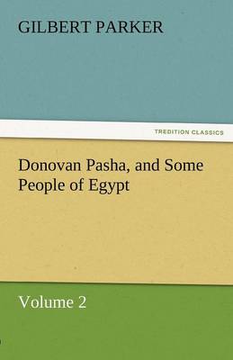 Book cover for Donovan Pasha, and Some People of Egypt - Volume 2