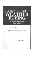 Book cover for Weather Flying