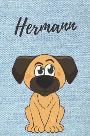 Cover of Hermann Notizbuch Hunde / Notizheft / Malbuch / Kritzelbuch / Tagebuch / Journal / DIN A5 / Geschenke