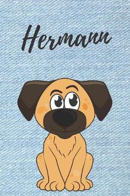 Book cover for Hermann Notizbuch Hunde / Notizheft / Malbuch / Kritzelbuch / Tagebuch / Journal / DIN A5 / Geschenke