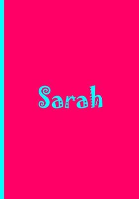 Book cover for Sarah - Personalized Notebook