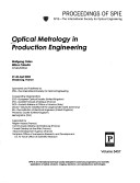 Book cover for Optical Metrology in Production Engineering