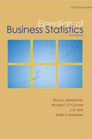 Cover of Essentials of Business Statistics