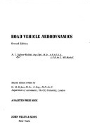 Cover of Scibor-Rylski Vehicle 2e