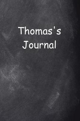 Cover of Thomas Personalized Name Journal Custom Name Gift Idea Thomas
