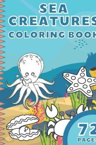 Cover of Sea Creatures Coloring Book