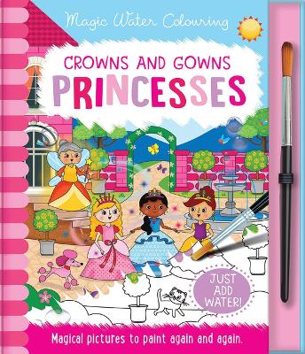 Book cover for Crowns and Gowns - Princesses