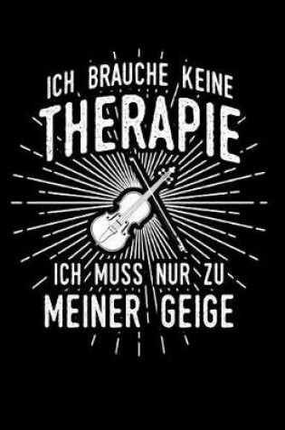 Cover of Therapie? Lieber Geige