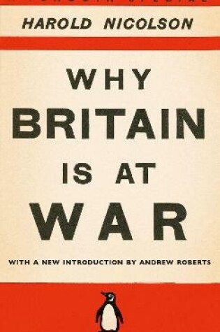 Cover of Why Britain is at War