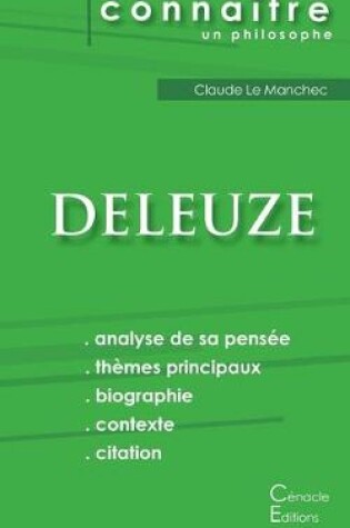 Cover of Comprendre Deleuze (analyse complete de sa pensee)