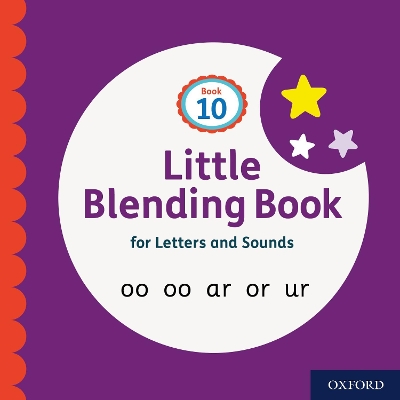 Book cover for Little Blending Books for Letters and Sounds: Book 10