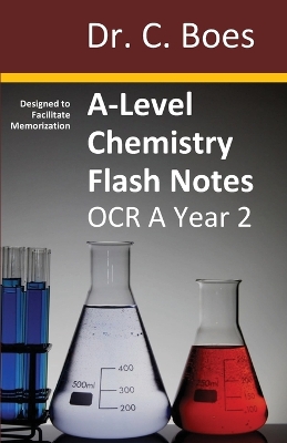 Cover of A-Level Chemistry Flash Notes OCR A Year 2