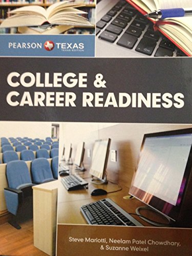 Book cover for College and Career Readiness Student Edition -- Texas -- CTE/School