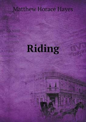 Book cover for Riding