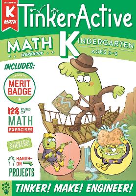 Book cover for TinkerActive Workbooks: Kindergarten Math