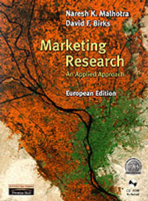 Book cover for Marketing Research: European Edition