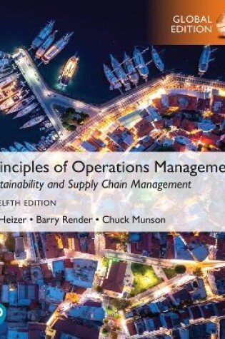 Cover of MyLab Operations Management without Pearson eText for Principles of Operations Management: Sustainability and Supply Chain Management, Global Edition