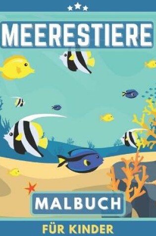 Cover of Meerestiere Malbuch für Kinder
