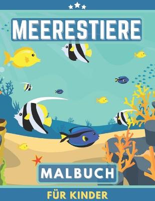 Book cover for Meerestiere Malbuch für Kinder