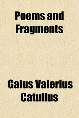 Book cover for Poems and Fragments