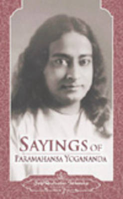 Book cover for Sayings of Paramahansa Yogananda