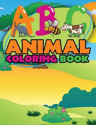 Book cover for ABC Animal Coloring Books