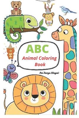 Book cover for ABC Animal Coloring Book