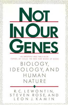 Book cover for Not in Our Genes