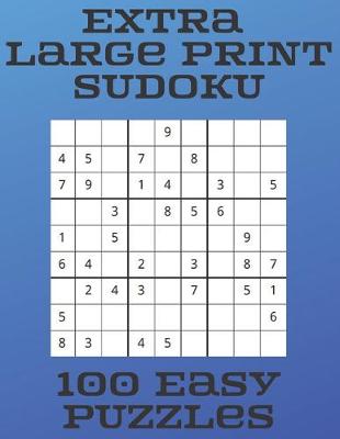 Book cover for Extra Large Print Sudoku