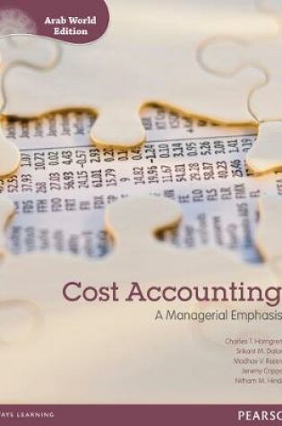 Cover of Cost Accounting (Arab World Edition) with myaccountinglab Access Card