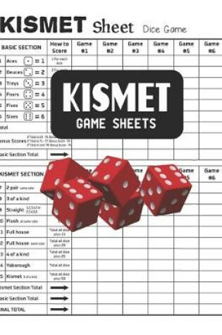 Cover of Kismet Game Sheets