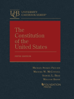 Book cover for The Constitution of the United States