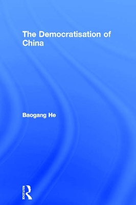 Cover of Democratisation of China