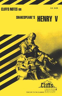 Book cover for Cliffsnotes on Shakespeare's Henry V