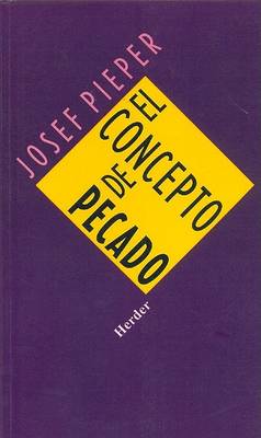 Book cover for El Concepto de Pecado