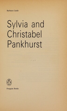 Cover of Sylvia and Christabel Pankhurst