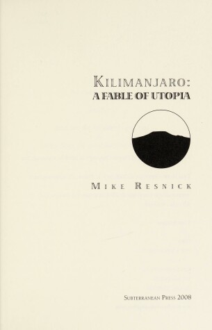 Book cover for Kilimanjaro