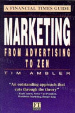 Cover of Marketing From Advertising to Zen