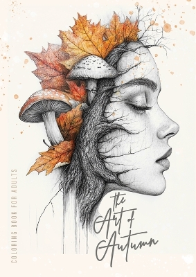 Book cover for The Art of Autumn Coloring Book for Adults