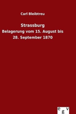 Cover of Strassburg