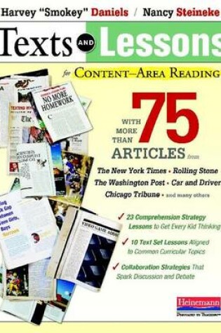 Cover of Texts and Lessons for Content-Area Reading