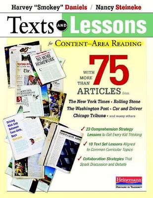 Book cover for Texts and Lessons for Content-Area Reading