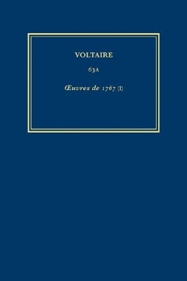 Cover of Complete Works of Voltaire 63A