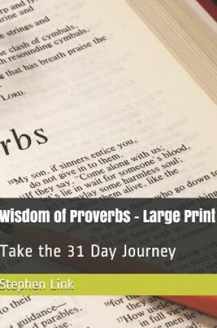 Cover of Wisdom of Proverbs - Large Print