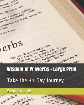 Book cover for Wisdom of Proverbs - Large Print